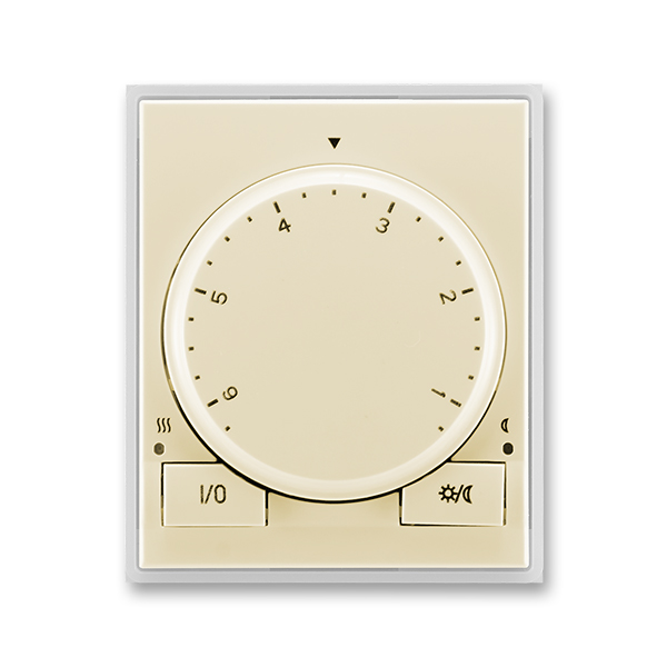 termostat univerzální otočný ELEMENT 3292E-A10101 21 slonová kost/ledová bílá
